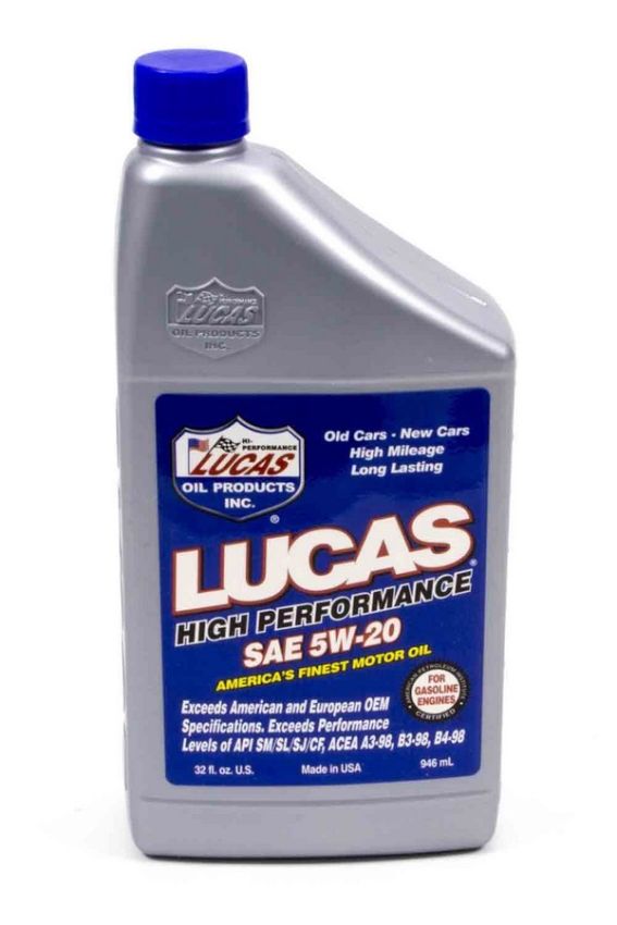 LUCAS OIL LUC10516 SAE 5w20 Motor Oil 1 Quart