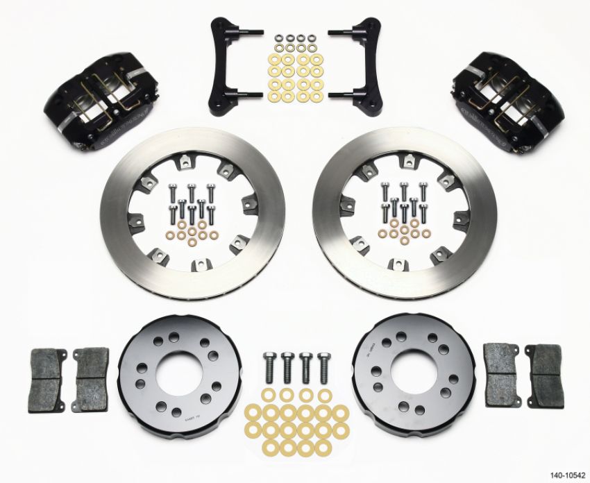 Wilwood 140-10542 Dynapro Radial Front Drag Kit 11.75in Vented 2005-2014 Mustang