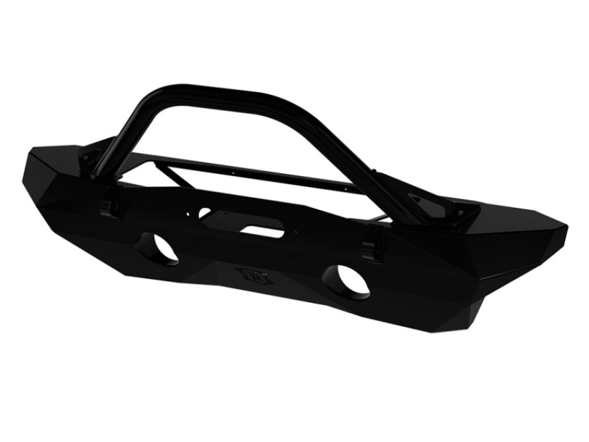 ICON 25234 07-18 Jeep Wrangler JK Pro Series Mid Width Front Recessed Winch Bumper w/Bar/Tabs