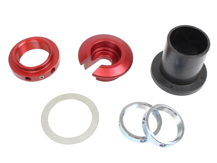 aFe Power 52104-SP23 Sway-A-Way 2.0 Coilover Spring Seat Collar Kit, Dual Rate, Dropped Seat