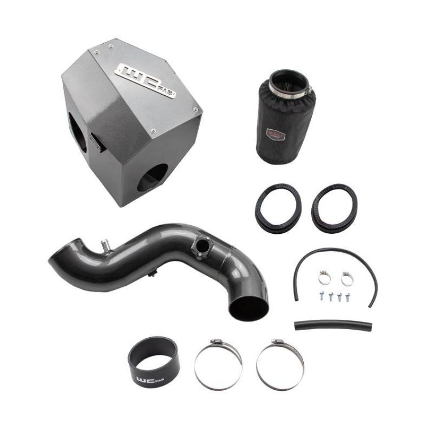 Wehrli WCF100881-FB 13-18 Cummins 6.7L Intake Kit 4in - Flat Black