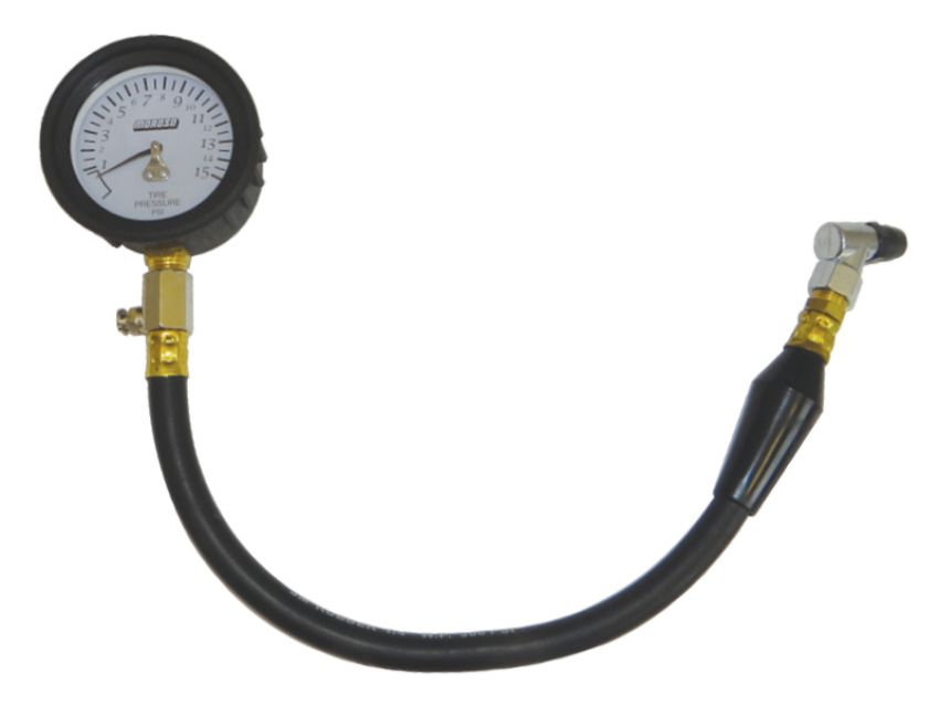 MOROSO MOR89592 Tire Pressure Gauge 0-15 Psi - Garage Series