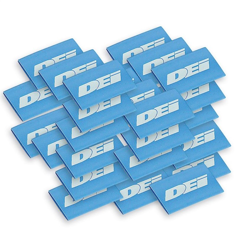 Design Engineering 10830 Shrink Tubes DEI 18mm x 1.5in Blue 25pk