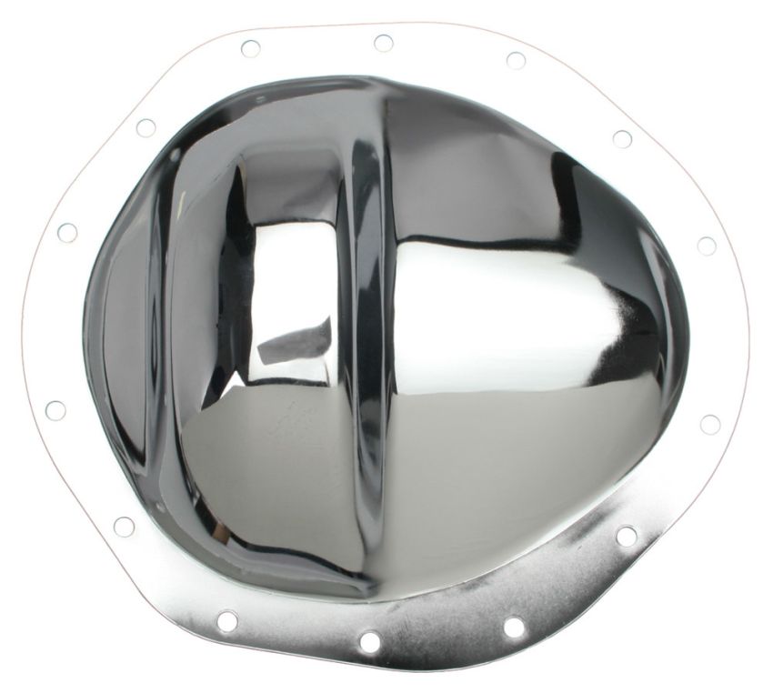 TRANS-DAPT TRA9292 Differential Cover Chrom e GM 14 Bolt 9.5in R/G