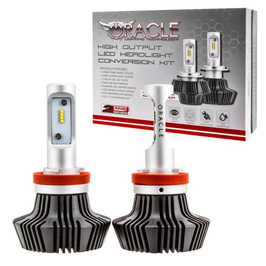 Oracle Lighting 5237-001 H16 4,000+ Lumen LED Headlight Bulbs, Pair