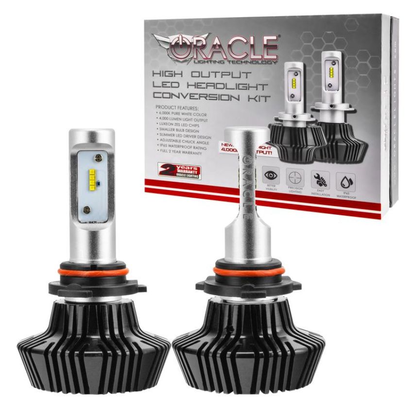 Oracle Lighting 5239-001 ORACLE Lighting 9005 4,000+ Lumen LED Headlight Bulbs (Pair)
