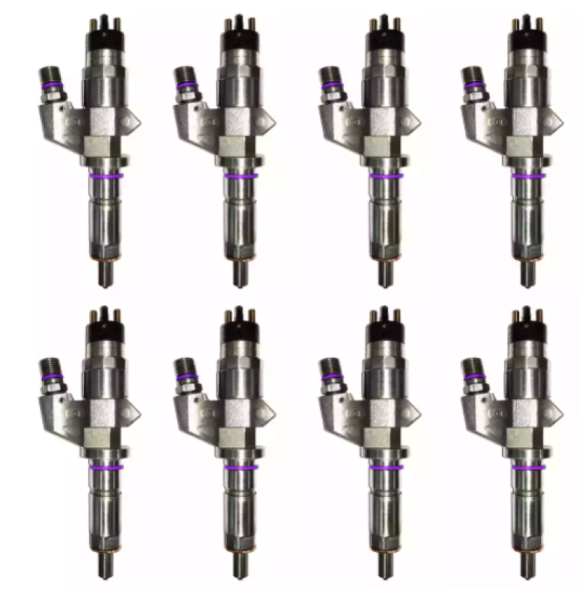 Exergy 01-04 Chevy Duramax LB7 Reman 100% Over Injector (Set of 8)