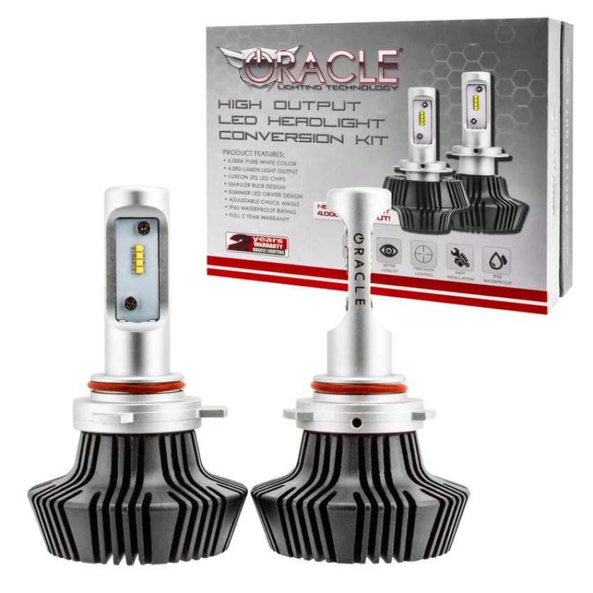 Oracle Lighting 5242-001 ORACLE Lighting 9012 4,000+ Lumen LED Headlight Bulbs (Pair)