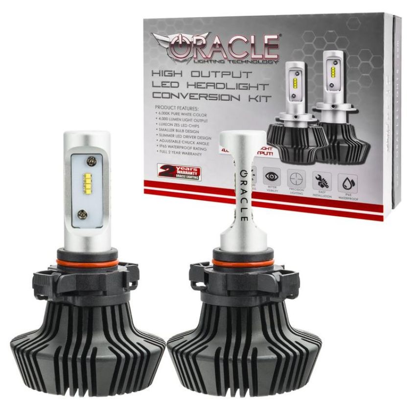 Oracle Lighting 5244-001 5202 4,000+ Lumen LED Headlight Bulbs, Pair
