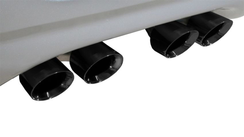 CORSA Performance 14111BLK Corsa 1997-2004 Chevrolet Corvette C5 Z06 5.7L V8 Black Sport Axle-Back Exhaust