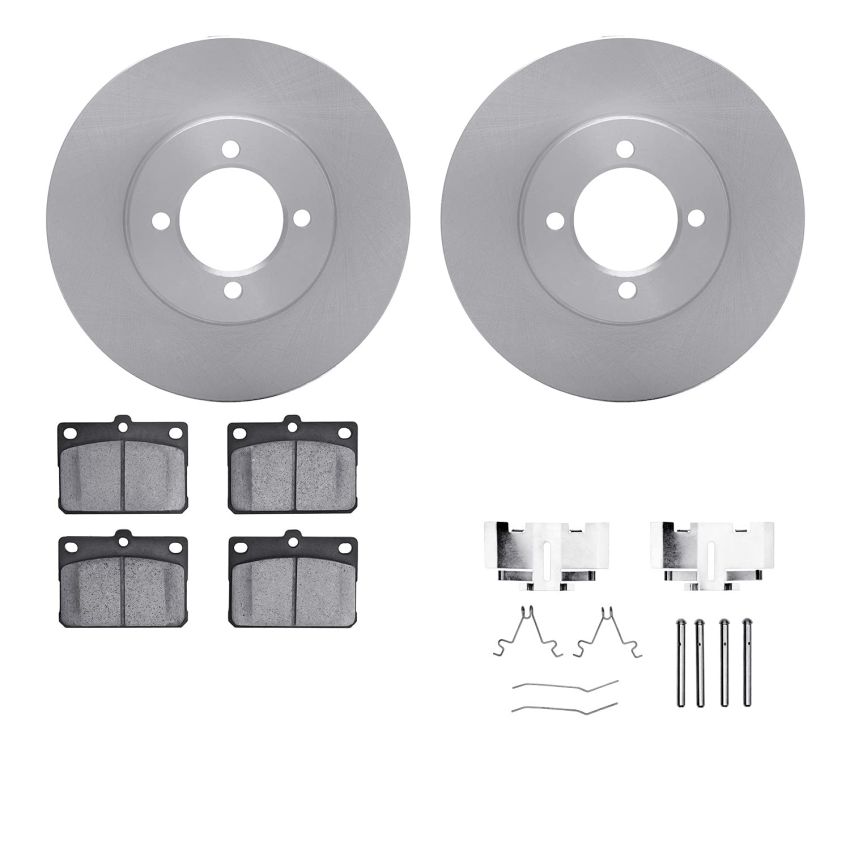 Dynamic Friction 6512-76127 Rotor Kit