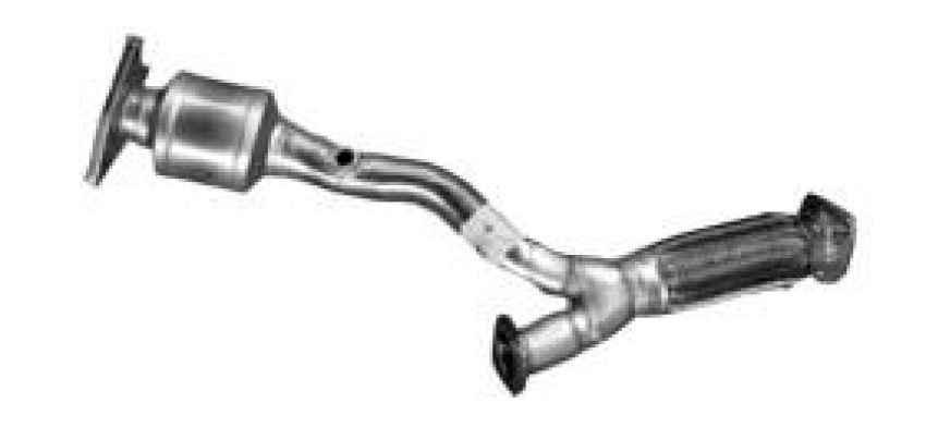 AB Catalytic 41619 Direct-Fit Catalytic Converter EPA (Federal) Front Y Cat Assembly