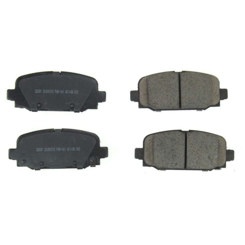 PowerStop 16-2081 PowerStop - Z16 Low-Dust Ceramic Brake Pads