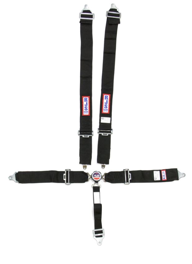 RJS SAFETY RJS1031701 5 PT Harness System Q/R Bk Ind Bolt 2in Sub
