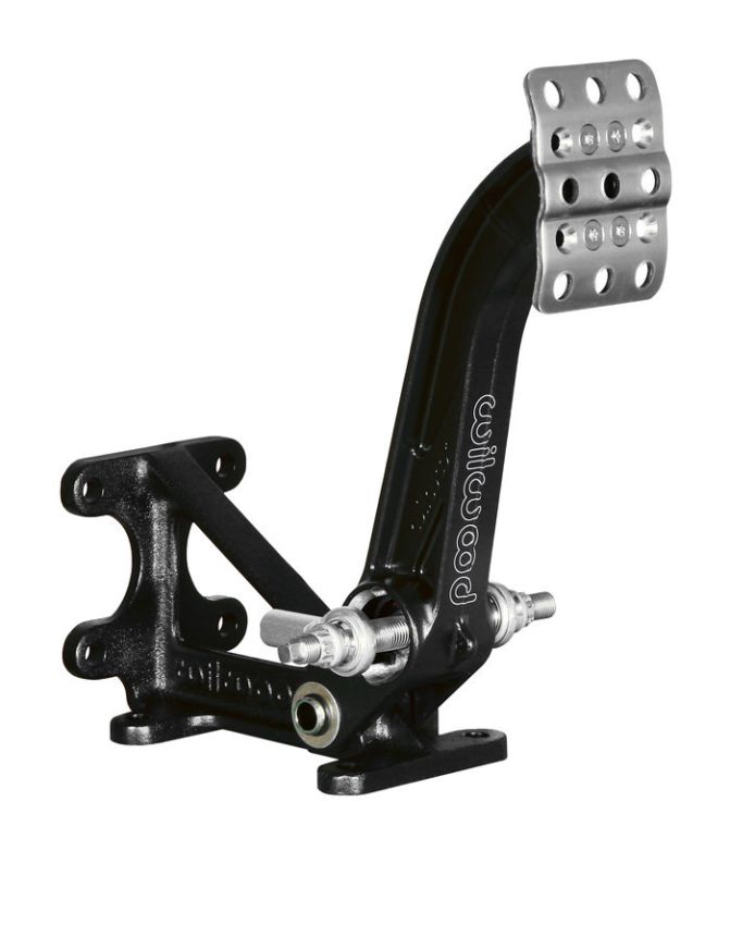 Wilwood 340-15078 Adjustable-Trubar Brake Pedal - Dual MC - Floor Mount - 6:1