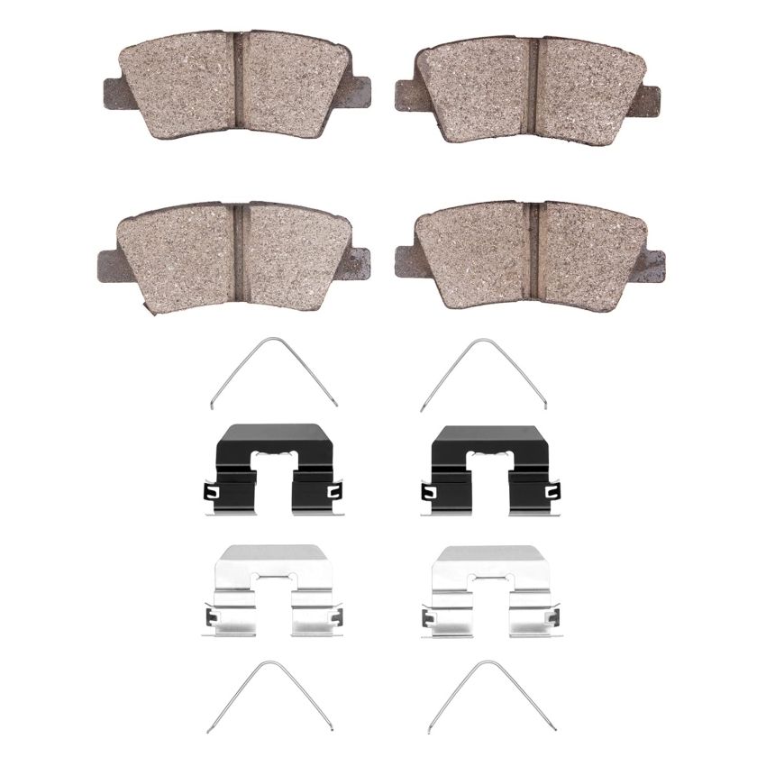 Dynamic Friction 1551-2098-01 Brake Pad Kt