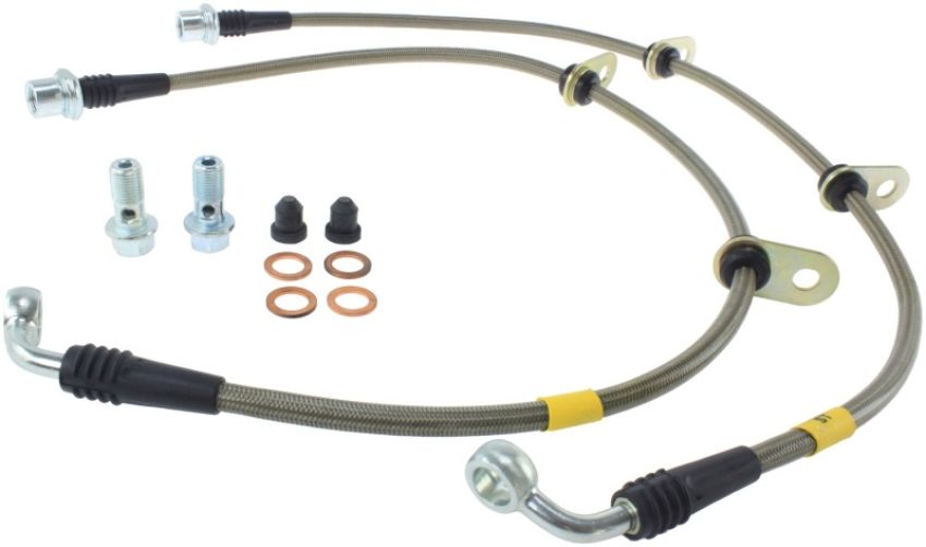Stoptech 950.44028 12-15 Scion IQ Stainless Steel Front Brake Lines
