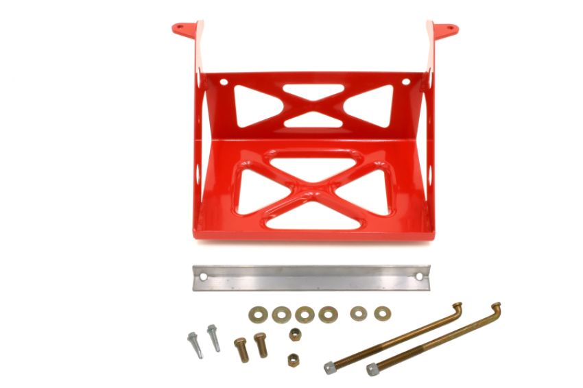 BMR Suspension BR001R BMR 82-02 3rd Gen F-Body Battery Relocation Mount Kit - Red