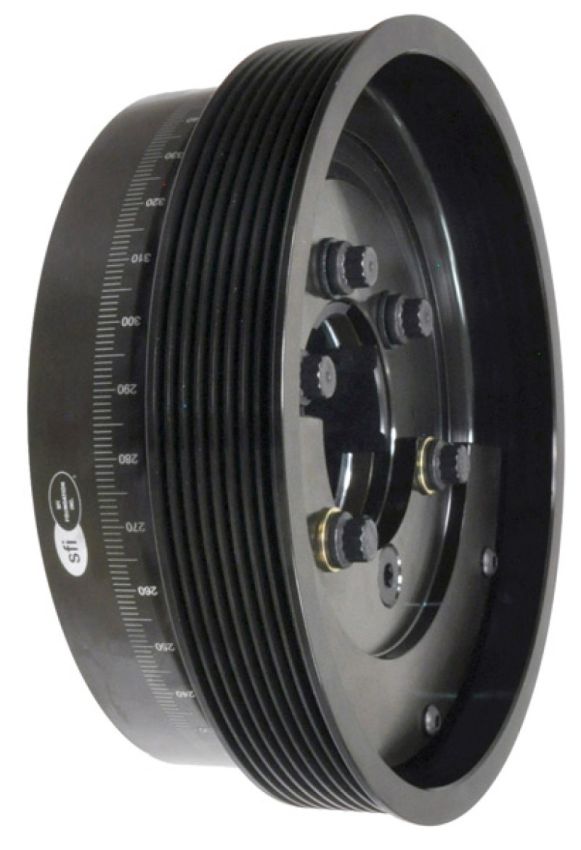 ATI ATI918892 Damper - 7.95in - Steel - 8 Grv - Ford 6.7 - Powerstroke - 2011+ - Ext Bal - 3 Ring - Diesel