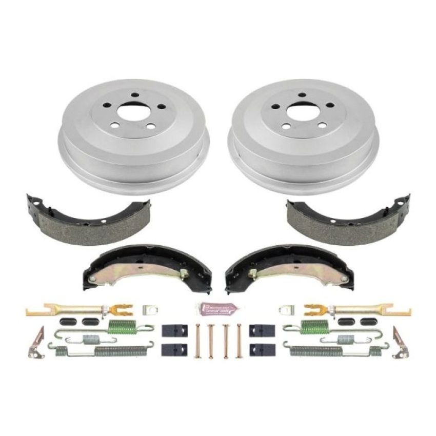 PowerStop KOE15390DK Power Stop 04-09 Chrysler PT Cruiser Rear Autospecialty Drum Kit