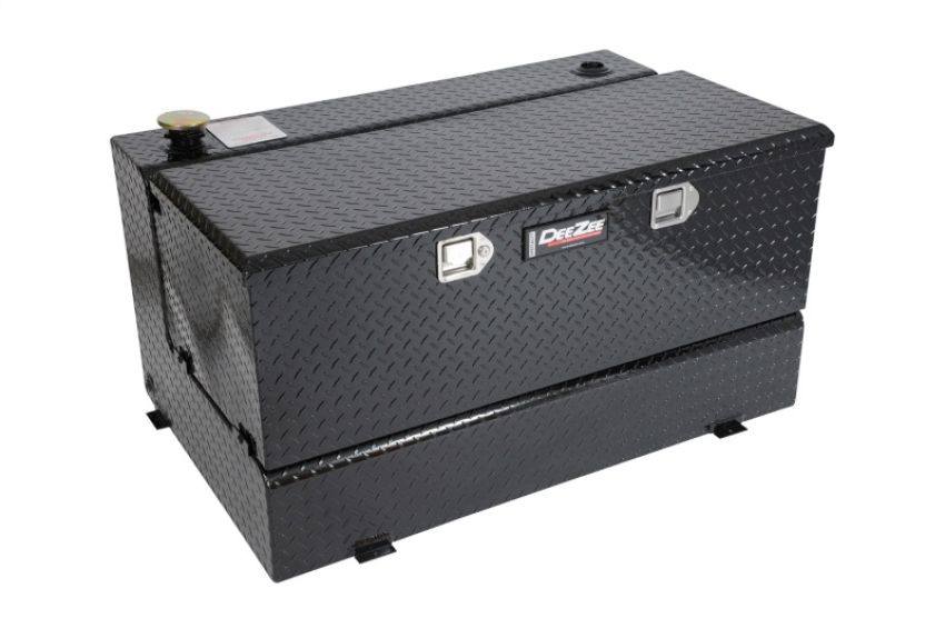 Dee Zee DZ92647B Deezee Universal Tanks - Combo Black Tread Aluminum (92 Gal)