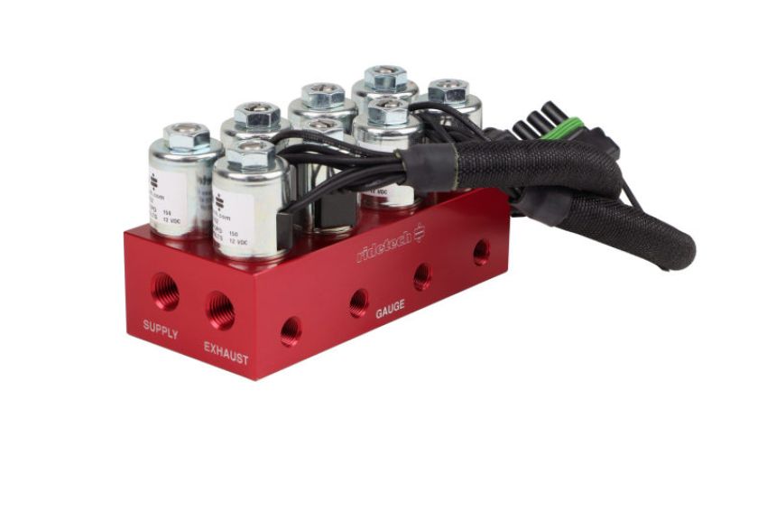 Ridetech 31934001 RidePro 4-Way valve with 1/4