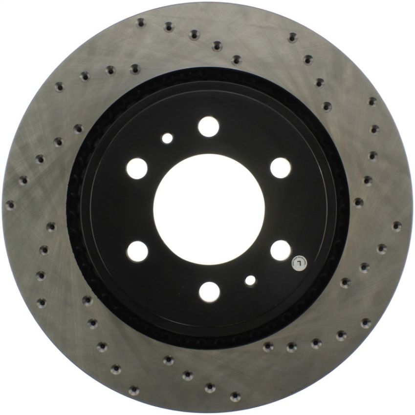 Stoptech 128.65119L Drilled Sport Brake Rotor