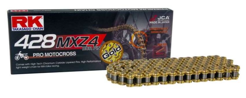 RK Chain GB428MXZ4-100FT GB428MXZ4-100FT - Gold