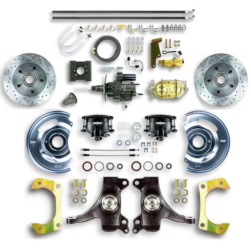 RIGHT STUFF DETAILING RSDTHB6325DB 63-66 Chevy C10 Hydro Boost Brake Conversion