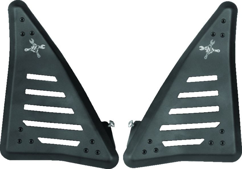 Burly Brand B10-3003TB 21-22 Rebel 1100 Slash Cut Side Panel Covers