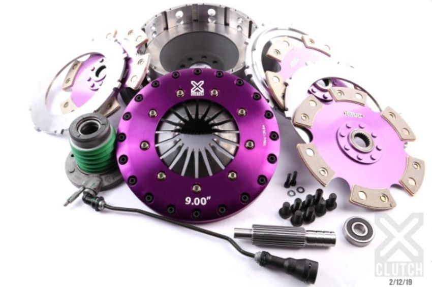 XCLUTCH XKCR23632-3E 14-19 Chevrolet Corvette 6.2L 9in Triple Solid Ceramic Clutch Kit