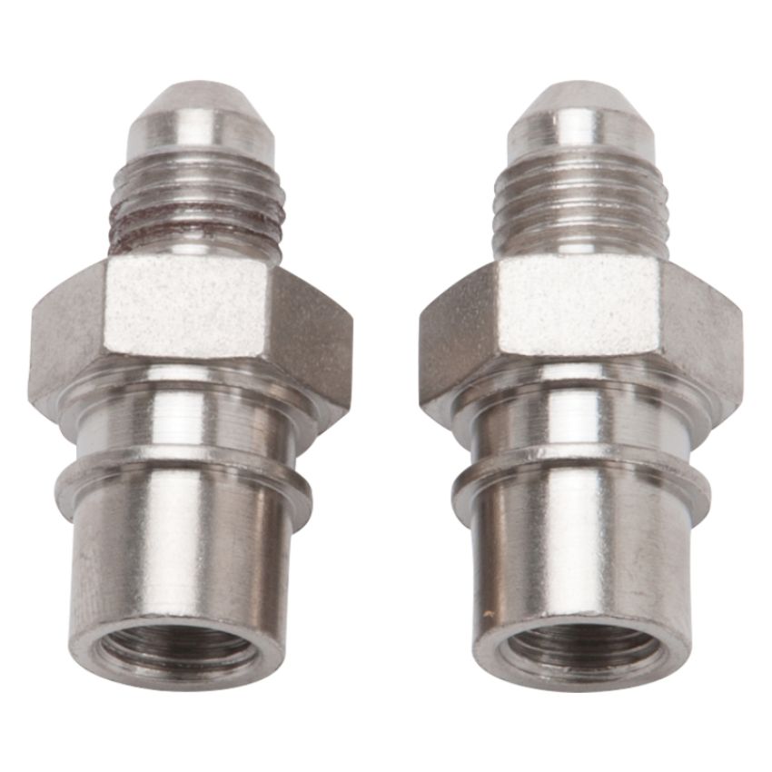 Russell 641421 Performance -4 AN Metric Adapter Fitting (2 pcs.) (Inverted Flair)