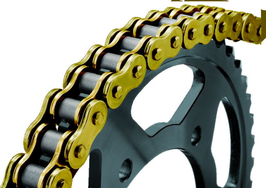 BikeMaster 197602 420Hx100 Chain - Gold/Gold