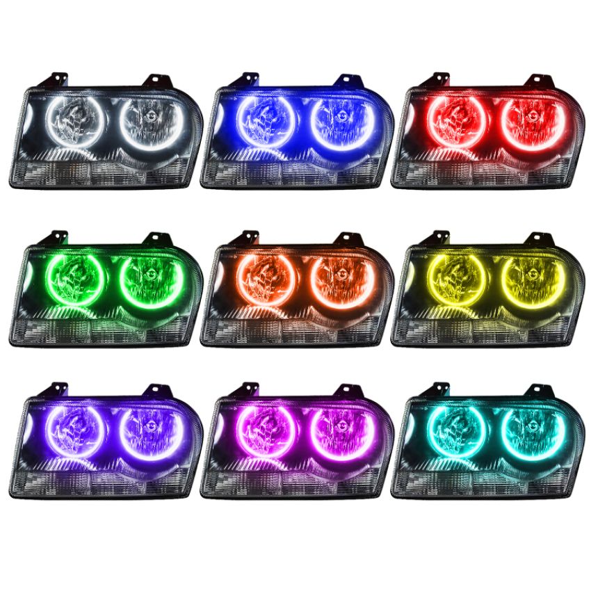 Oracle Lighting 7016-330 SMD Pre-Assembled Headlights, ColorSHIFT