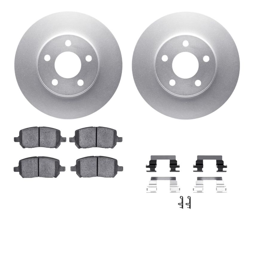 Dynamic Friction 4512-47080 Rotor Kit