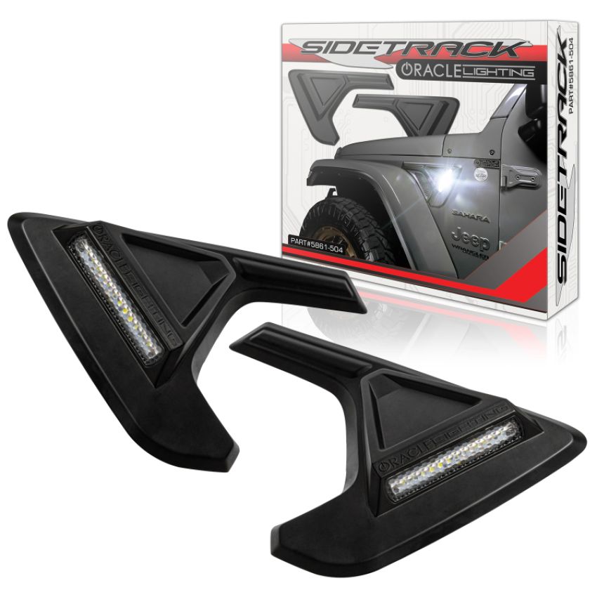 Oracle Lighting 5861-504 Sidetrack LED Lighting System For Jeep Wrangler JL / Gladiator JT