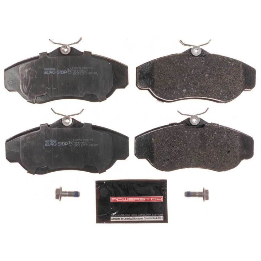 PowerStop ESP0953 EuroStop ECE-R90 Certified Brake Pad Set
