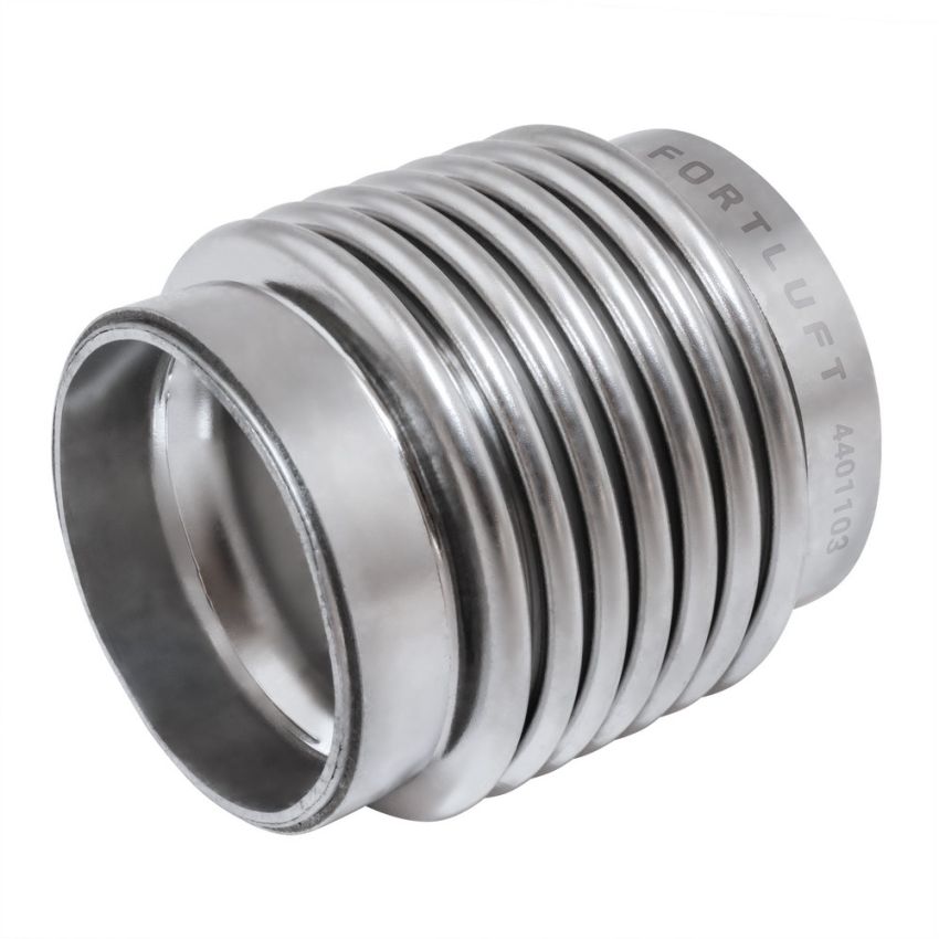 FORTLUFT 4401103 Flex Connector Bellows 1.75''x2.50'' Stainless Steel