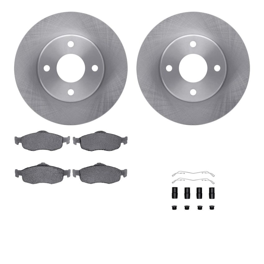Dynamic Friction 6512-56064 Rotor Kit