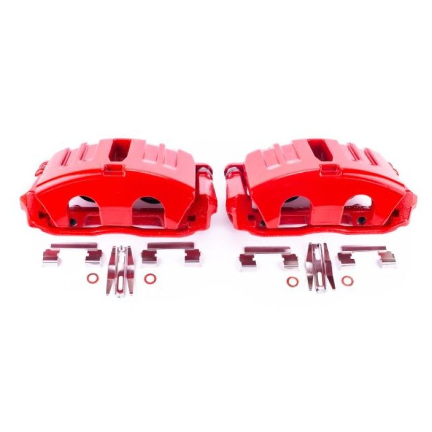 PowerStop S5006C Red Powder Coated Calipers