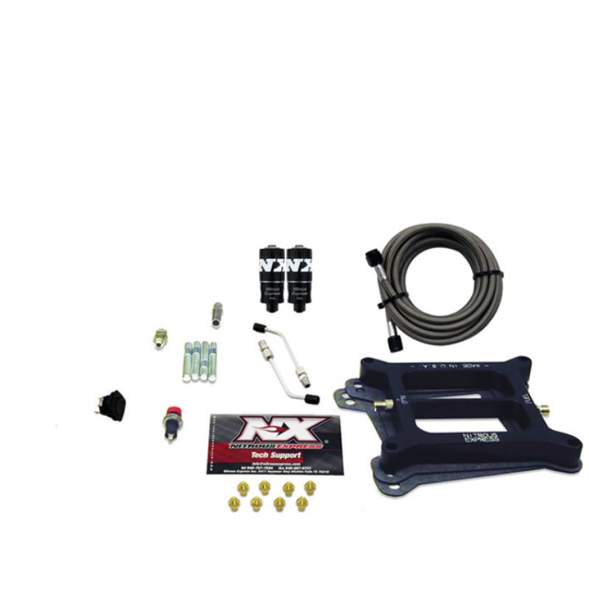 Nitrous Express 40040-00 4150 HITMAN 4-BBL (100-150-200HP) LESS BOTTLE