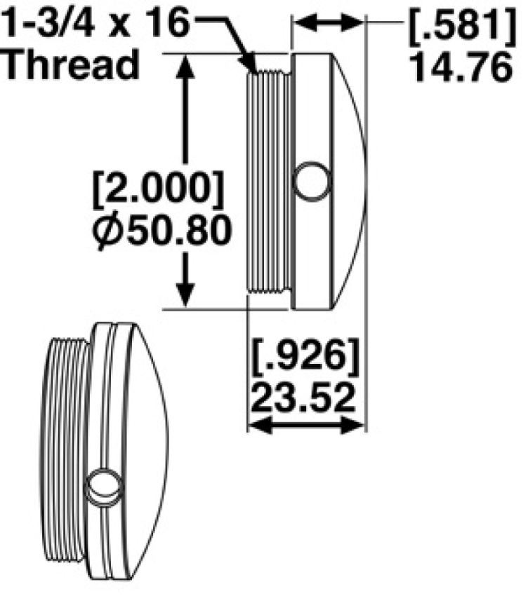 SPECIALTY PRODUCTS COMPANY 25602 JS DOMED FOOT