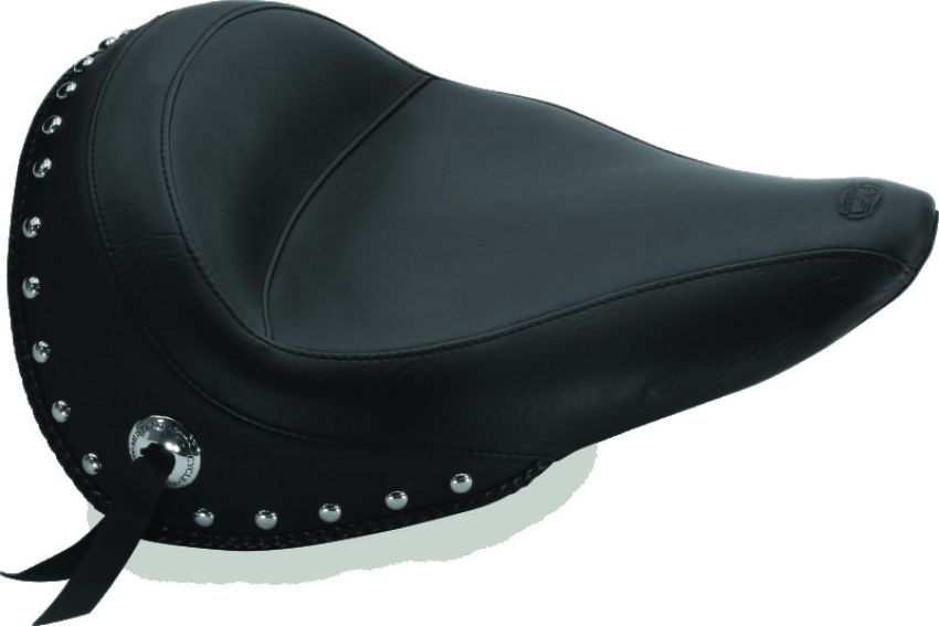 Mustang Motorcycle 75691 Mustang 14-21 Yamaha Bolt Standard Touring Solo Seat w/Studs- Black