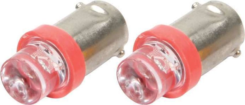 QUICKCAR RACING PRODUCTS QRP61-691 LED Bulb Red Pair