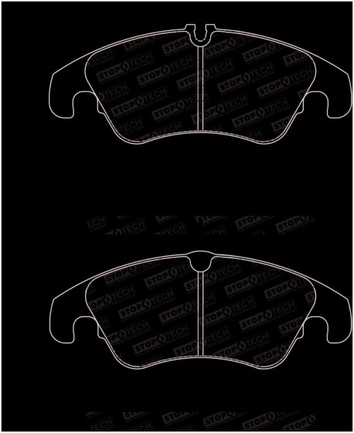 Stoptech 309.13221 12-19 Audi A6 / 11-18 Audi A7 Quattro Sport Brake Pads w/Shims and Hardware - Front