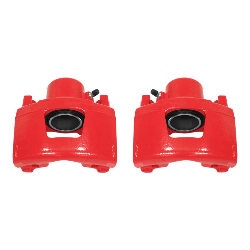 PowerStop S4354 Red Powder Coated Calipers