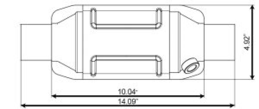 Different Trend Regular Catalytic Converters OBD II Epa Complant 53305GM