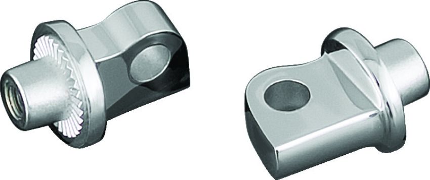 Kuryakyn 8881 Splined Male Mount Adapter Chrome
