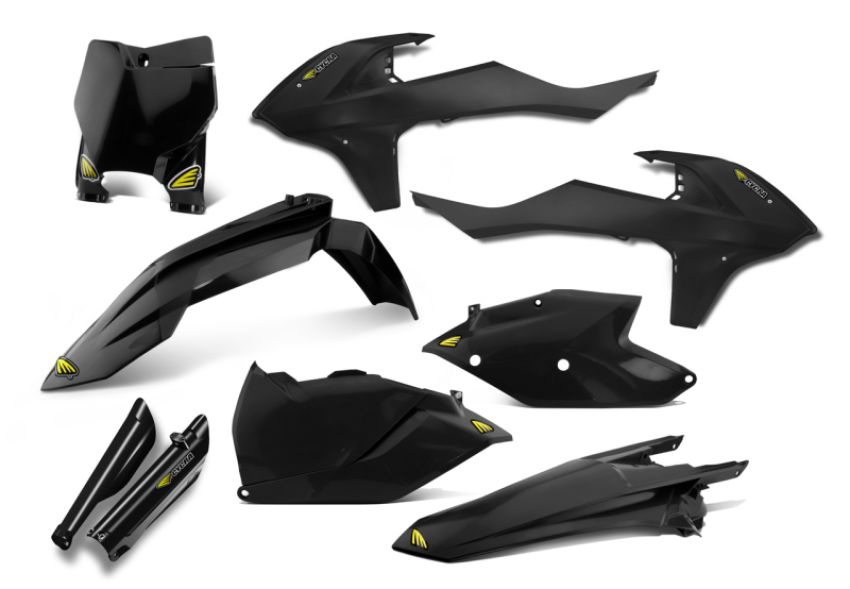 Cycra 1CYC-9317-12 15-21 Yamaha YZ125/250/250X Powerflow Full Body Kit - Light Gold/Black