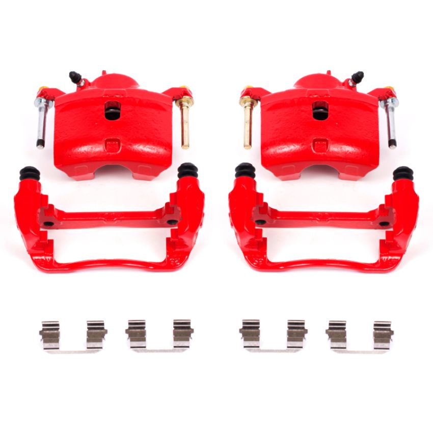 PowerStop S2660 Red Powder Coated Calipers